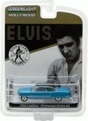 Greenlight Hollywood Series 16 - Elvis Presley (1935-77) - 1955 Cadillac Fleetwood Series 60 Blue Cadillac