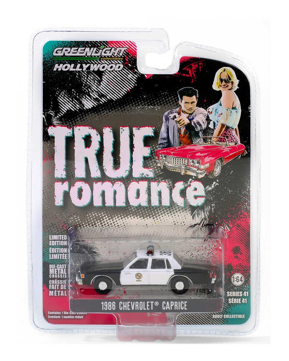 Greenlight  Hollywood Series 41- Los Angeles Police Department (LAPD) - 1986 Chevrolet Caprice - True Romance (1993)