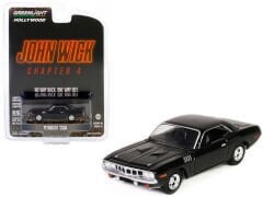Greenlight Hollywood Series 41- 1971 Plymouth 'Cuda - John Wick Chapter 4 (2023)