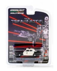 Greenlight Hollywood Series 41- 1977 Plymouth Fury Metropolitan Police - The Terminator (1984)