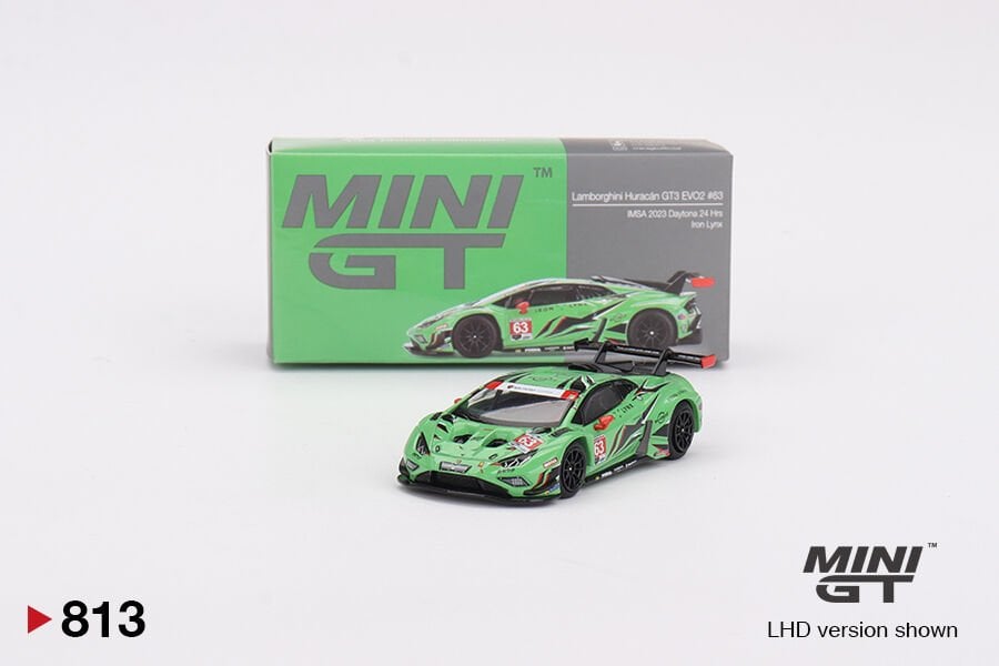 813-Lamborghini Huracán GT3 EVO2 #63 Iron Lynx  IMSA 2023  Daytona 24 Hrs