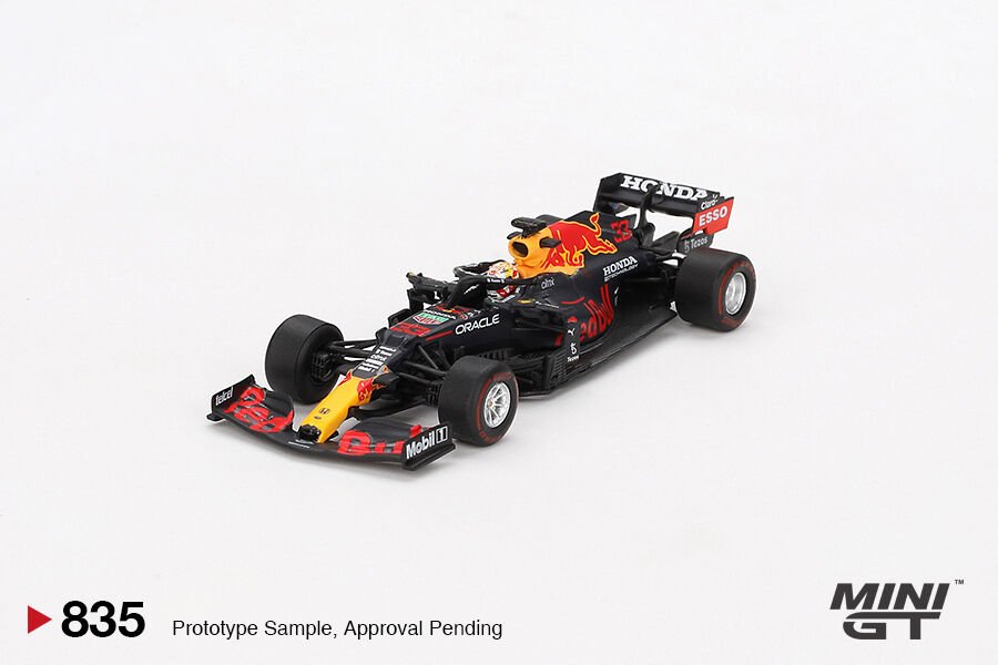 835-Red Bull RB16B #33 Max Verstappen 2021 Abu Dhabi Grand Prix Winner