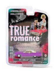 Greenlight Hollywood Series 41- Clarence and Alabama 1974 Cadillac Eldorado Convertible (Top Up) - True Romance (1993)