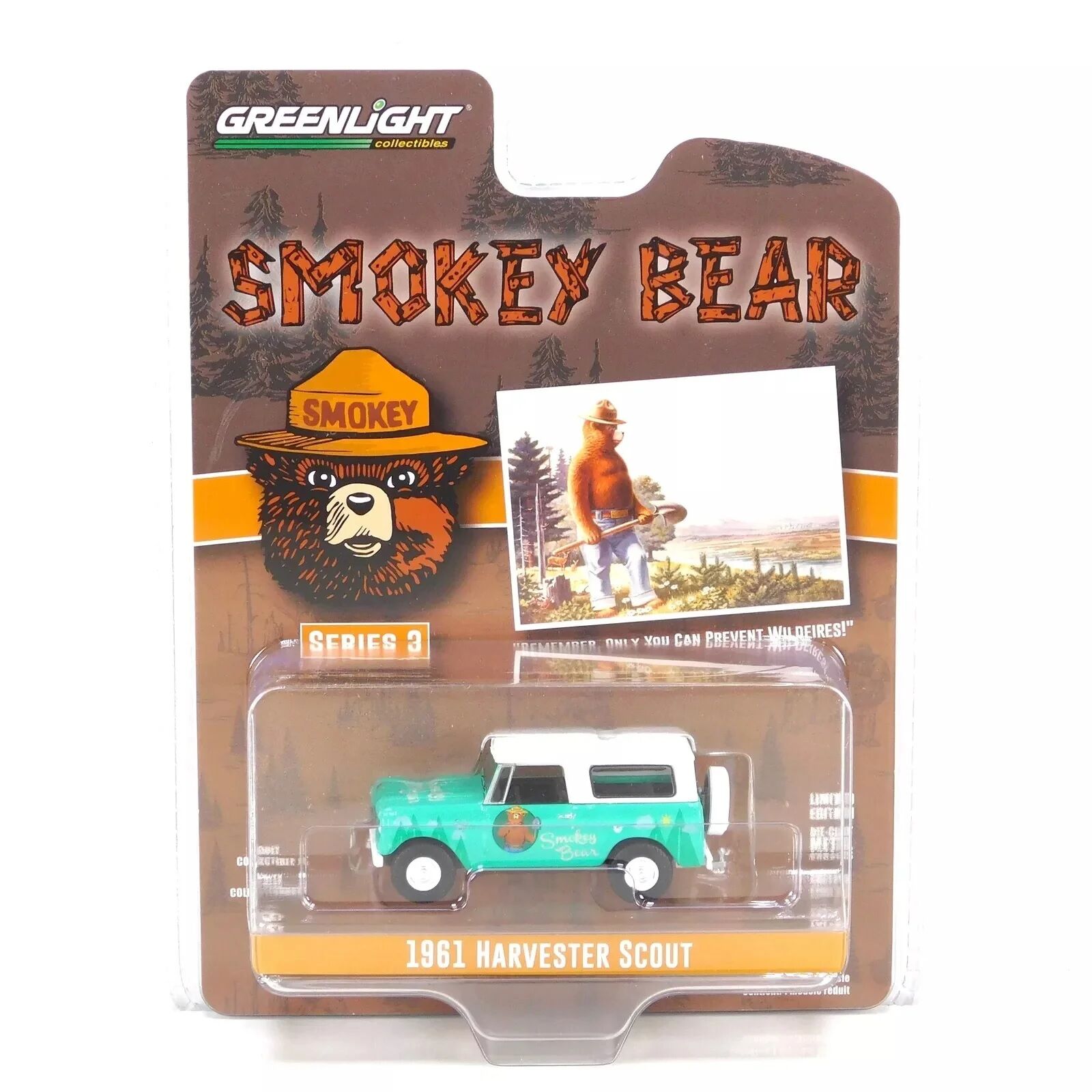Greenlight Smokey Bear Series 3-1961 Harvester Scout