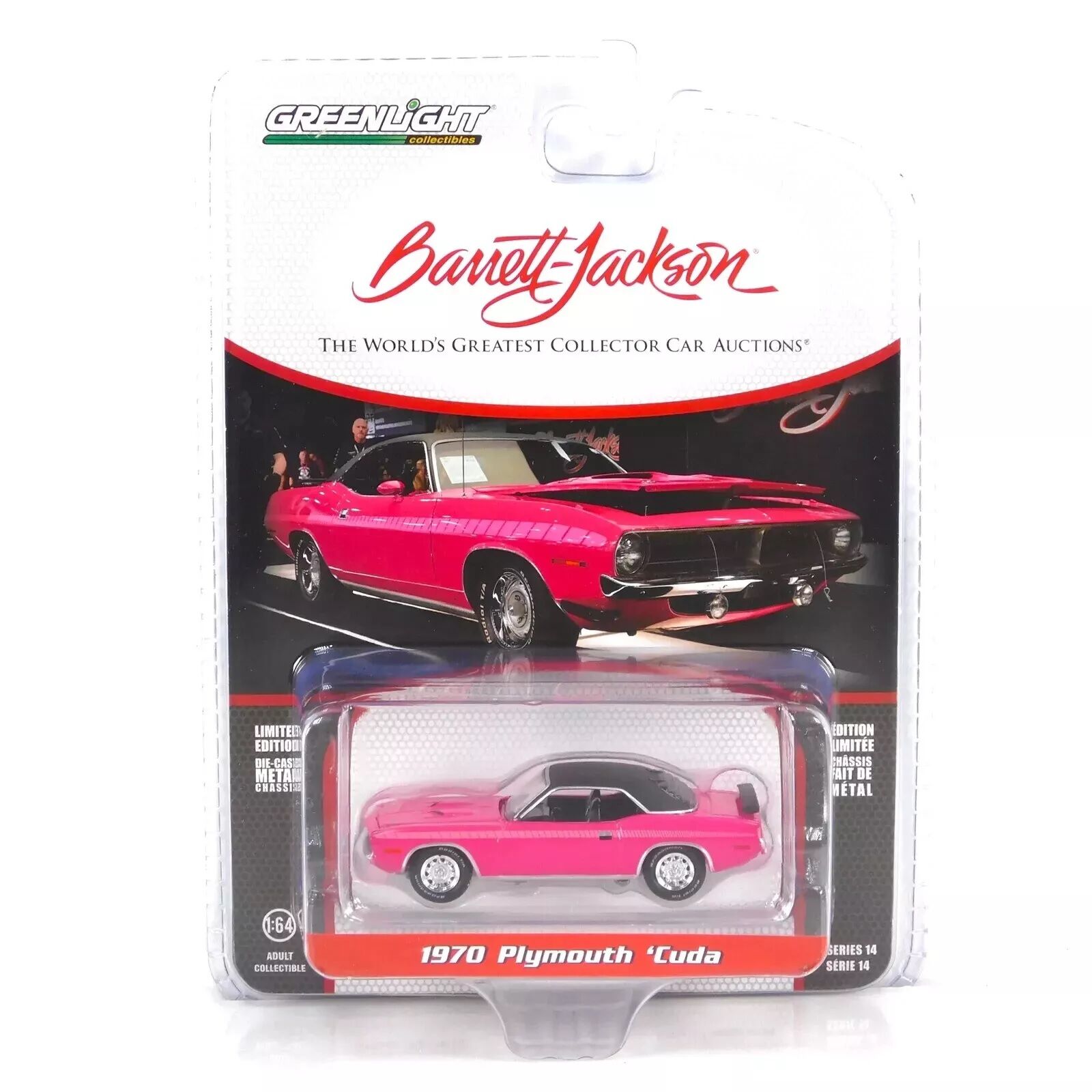 Greenlight Barrett-Jackson Series 14- 1970 Plymouth Cuda