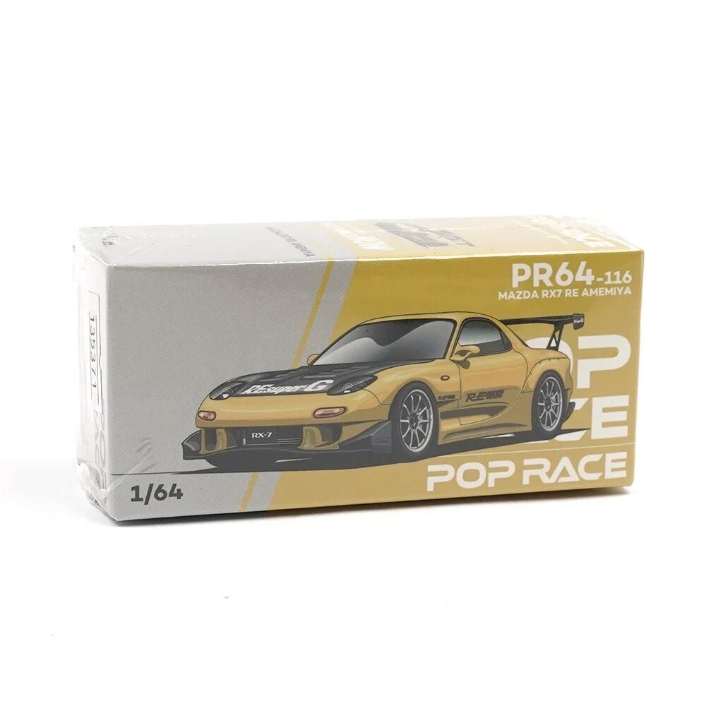 Poprace Mazda RX-7 FD3S RE-AMEMIYA Widebody Yellow
