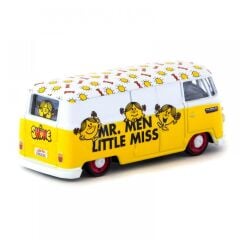 Tarmac Works Volkswagen VW Type II T1 Panel Van Mr. Men Little Miss Sunshine