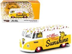 Tarmac Works Volkswagen VW Type II T1 Panel Van Mr. Men Little Miss Sunshine