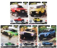 Hot Wheels Premium 2025 Car Culture H Case HW Off Road Set