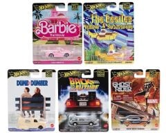 Hot Wheels Premium 2025 Pop Culture H Case Set