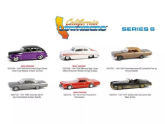 Greenlight California Lowriders Series 6 FULL SET 6 Araç
