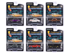Greenlight California Lowriders Series 6 FULL SET 6 Araç