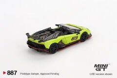 887-Lamborghini Aventador SVJ 63 Roadster Verde Shock