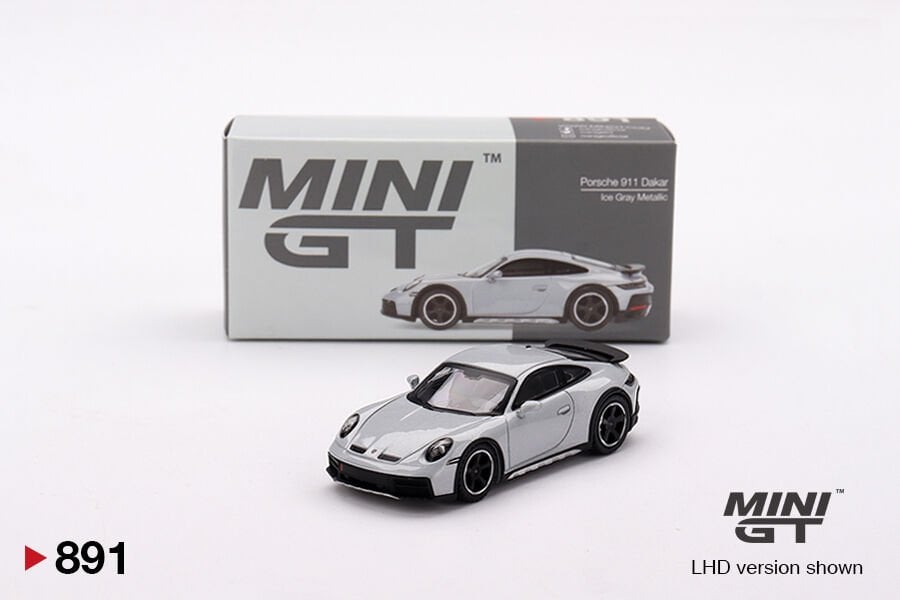 891-Porsche 911 Dakar Ice Gray Metallic