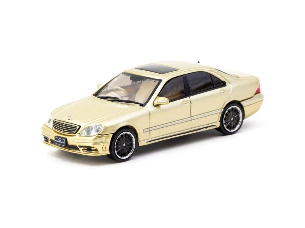 Tarmac Works 164 Mercedes-Benz S-Class Wald GOLD - CLDC Special Edition - GLOBAL64