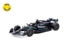 Tarmac Works X iXO Models 164 Mercedes-AMG F1 W14 E Performance Spanish Grand Prix 2023 #63 George Russell - GLOBAL64