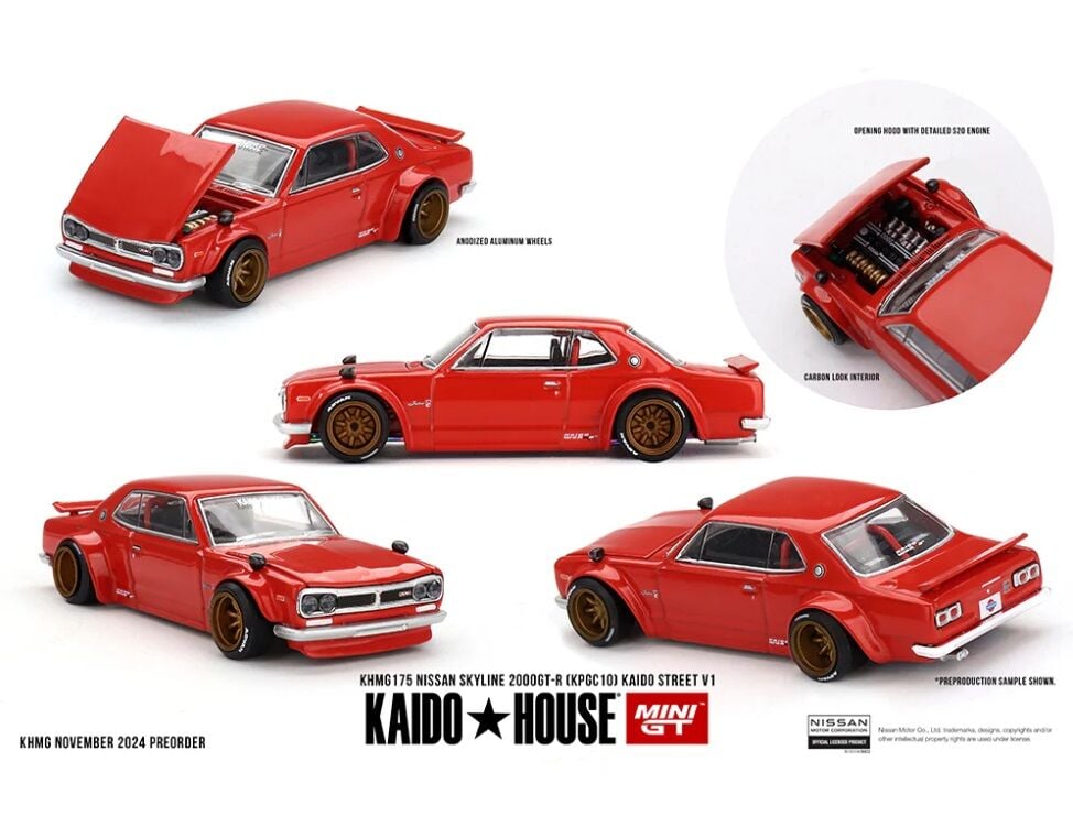 (ÖNSATIŞ) 175 - Nissan Skyline 2000GT-R (KPGC10) Kaido STREET V1