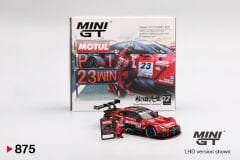 (ÖNSATIŞ) 875 - Nissan GT-R NISMO #23 MOTUL AUTECH GT-R 2021 SUPER GT SERIES Suzuka winner W Matsuda Figure Tsugio Matsuda Collection No.2