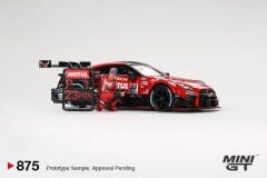(ÖNSATIŞ) 875 - Nissan GT-R NISMO #23 MOTUL AUTECH GT-R 2021 SUPER GT SERIES Suzuka winner W Matsuda Figure Tsugio Matsuda Collection No.2
