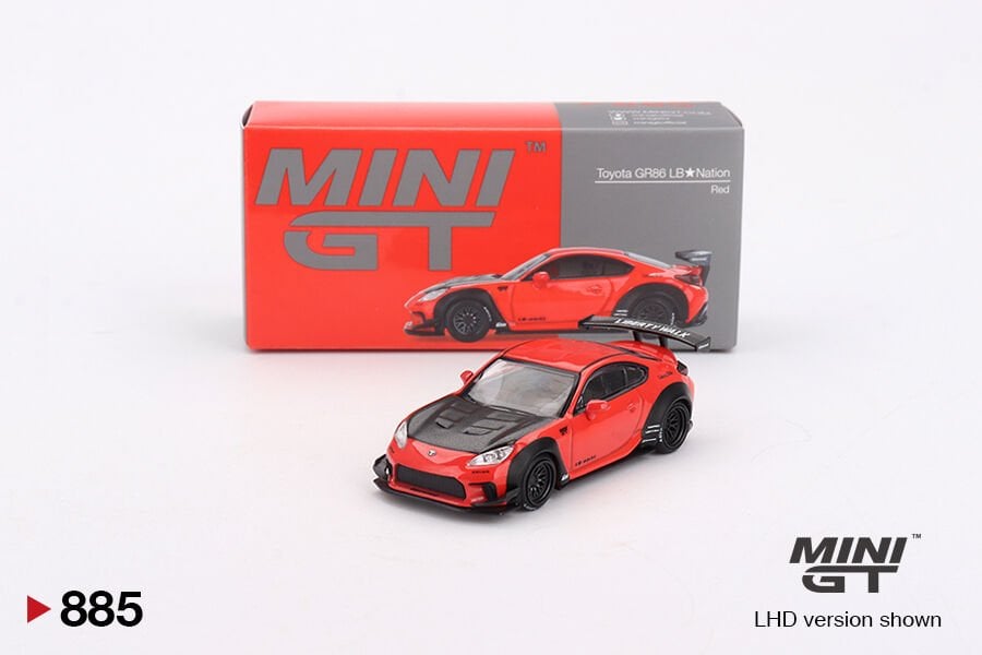 (ÖNSATIŞ) 885 - Toyota GR86 LB★Nation Red